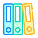 Accounting Report Folders Icon