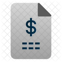Finance file  Icon