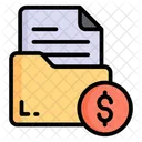 Finance Folder Finance File Accounting Icon