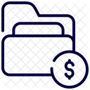 Folder Money Finance Icon
