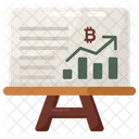Finance Growth Growth Chart Bitcoin Chart Icon