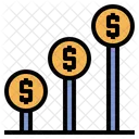 Finance growth  Icon