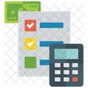 Finance Mathematics Calculation Icon