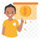 Finance Accounting Presentation Icon