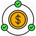 Finance Flexibility Flux Icon