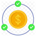 Finance Flexibility Flux Icon