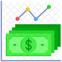 Finance Money Bar Chart Icon