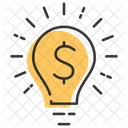 Lightbulb Solution Light Icon