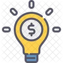 Finance Idea Idea Bulb Icon