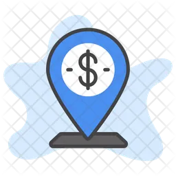 Finance Location  Icon