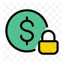 Dollar Lock Protection Icon