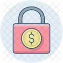 Finance Lock Business Cash Icon