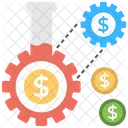 Automated Earnings Income Icon