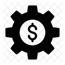 Dollar Cash Setting Icon