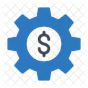 Dollar Cash Setting Icon