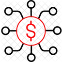 Finance Network Bank System Business Icon