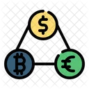 Network Bank Coin Icon