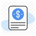 Finance Paper  Icon