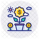Finance Plant  Icon