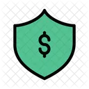 Shield Dollar Security Icon