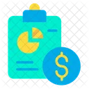 Finance Report Business Report Icon