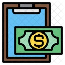 Clipboard Money Finance Icon