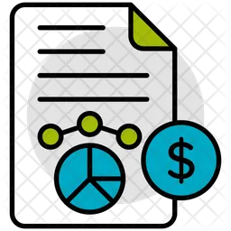 Finance Report  Icon