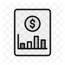 Finance Chart Finance Report Bar Chart Icon