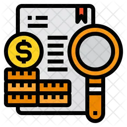 Finance Report Analysis  Icon