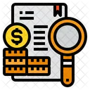 Finance Report Analysis  Icon