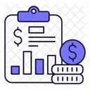 Finance Report Finance Report Icon