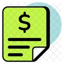 Finance Report Financial Report Business Report Icon