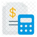 Finance Report  Icon