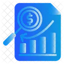 Document Search Finance Icon