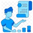 Report Financial Finance Icon