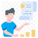 Report Financial Finance Icon