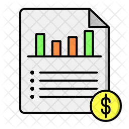 Finance Report  Icon