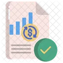 Finance Report  Icon