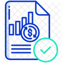 Finance Report  Icon
