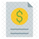 Finance Report  Icon