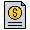 Finance Report  Icon