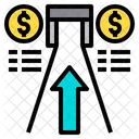Finance Road Map  Icon