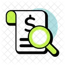 Finance Search  Icon