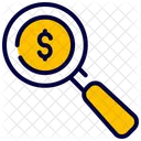 Finance Search  Icon