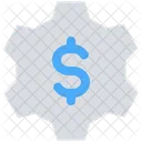 Settings Gear Dollar Icon