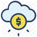 Cloud Businessman Project Icon