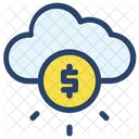 Cloud Businessman Project Icon