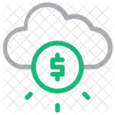 Cloud Businessman Project Icon