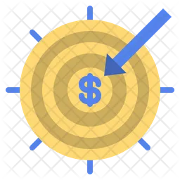 Finance Target  Icon