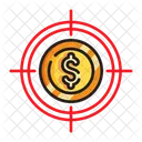 Finance Target Target Goal Icon